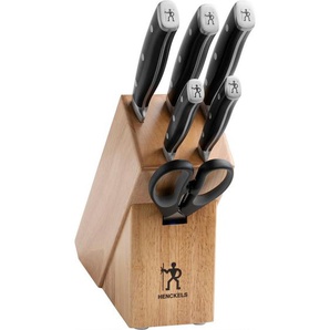 Henckels by Zwilling Messerblock Accent, Metall, 7-teilig, Kochen, Küchenmesser, Messersets