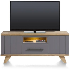 Henders & Hazel Jardin Lowboard mit LED MDF/Eiche Furnier