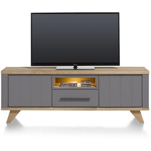 Henders & Hazel Jardin Lowboard mit LED MDF/Eiche Furnier