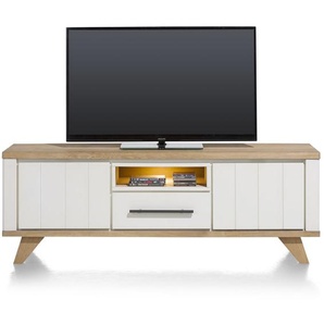 Henders & Hazel Jardin Lowboard mit LED MDF/Eiche Furnier