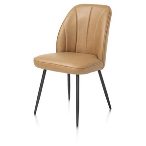 Henders & Hazel Leo Esszimmerstuhl Stoff Pala/Metallgestell