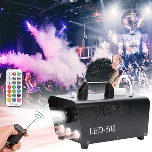Hengda - Nebelmaschine dj Bühne Fogger rgb Hochzeit Bodennebelmaschine Bühneneffekt led