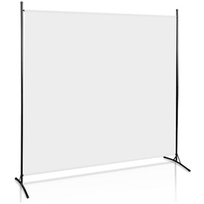 Hengda - Paravent 1 teilig Raumteiler Spanische Beige klappbar Trennwand Balkon Modern