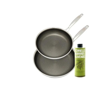 Hensslers Edelstahl-Pfannen-Set   ¦ Edelstahl