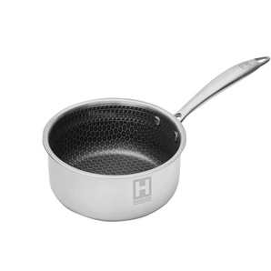 Hensslers Stielkasserolle - silber - Edelstahl - 18.0 | Möbel Kraft