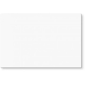 Herd-Abdeckplatte WALL-ART Spritzschutz Küchenwand Weiß Herdabdeckplatten Gr. B/H: 100 cm x 70 cm, 1 tlg., weiß Küchendekoration Herd Waschbecken Wandschutz