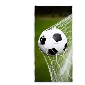 Herding Badetuch Fußball | mehrfarbig | 75 cm | 1 cm |