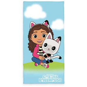 Herding Badetuch Gabby´s Dollhouse | mehrfarbig | 75 cm | 1 cm |