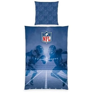 Herding Bettwäsche-Set - blau - Materialmix - 135 cm | Möbel Kraft