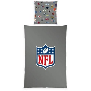 Herding Bettwäsche-Set - grau - Materialmix - 135 cm | Möbel Kraft