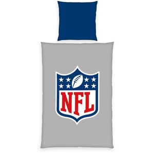 Herding „NFL&quot; - Bettwäsche mit Wendemotiv, 100% Baumwolle, 135 x 200 cm + 80 x 80 cm