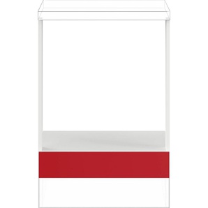 Herdumbauschrank IMPULS KÜCHEN Schränke Gr. B/H/T: 60 cm x 72,3 cm x 57,9 cm, Rot Hochglanz, rot (rot hochglanz) Herdumbauschränke