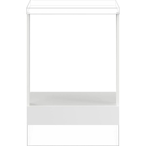 Herdumbauschrank IMPULS KÜCHEN Schränke Gr. B/H/T: 60 cm x 72,3 cm x 57,9 cm, Weiß Hochglanz, weiß (weiß hochglanz) Herdumbauschränke