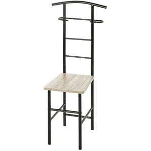 Herrendiener Lemgo | schwarz | Metallrohr,Holzwerkstoff | 46 cm | 109 cm | cm 46,0 |