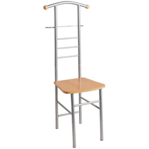 Herrendienerstuhl - holzfarben - MDF-Platte,Metall - 46 cm - 119 cm - cm 50,0 | Möbel Kraft