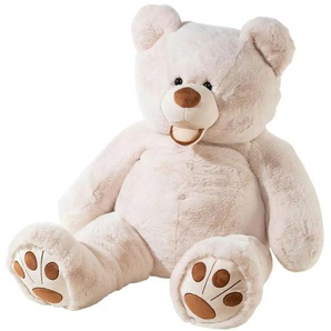 Heunec Kuscheltier Bär - beige - Materialmix - 63 cm - 55 cm | Möbel Kraft