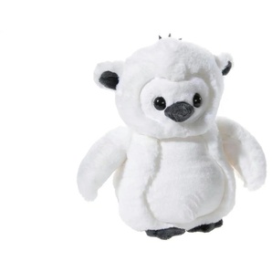 Heunec Kuscheltier Eule - weiß - Materialmix - 35 cm - 20 cm | Möbel Kraft