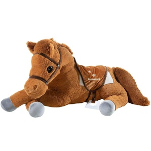 Heunec Kuscheltier Pferd - braun - Materialmix - 36 cm - 58 cm | Möbel Kraft