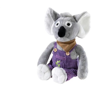 Heunec Plüschtier  Latzhosen-Gang Koala Emily Eukalyptus ¦ braun ¦ Maße (cm): B: 35 H: 35