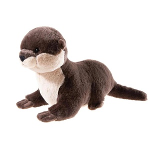Heunec Plüschtier  Otter ¦ braun ¦ Maße (cm): B: 11 H: 20