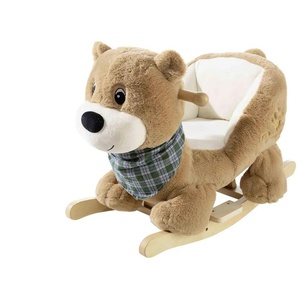 Heunec Schaukeltier   Bär ¦ braun ¦ Maße (cm): B: 33 H: 52