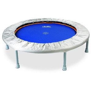 Heymans Trimilin Heymans Trampolin Trimilin Mini Swing Rebounder klappbare Beine blau-silber HEY-199