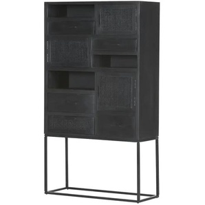 Higboard - schwarz - Materialmix - 90 cm - 160 cm - cm 37,0 | Möbel Kraft