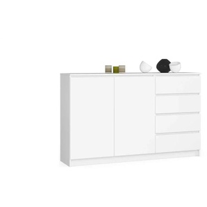 Highboard 160 cm breit Kiran ¦ weiß ¦ Maße (cm): B: 160 H: 99