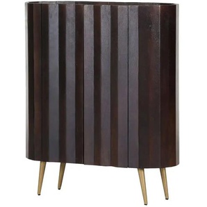 Highboard  Agoba ¦ braun ¦ Maße (cm): B: 85 H: 99 T: 37.0