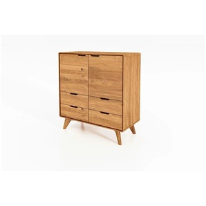 Highboard  Albert ¦ holzfarben ¦ Maße (cm): B: 90 H: 92