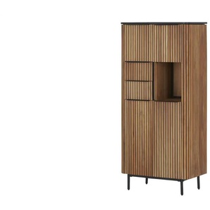 Highboard  Amsterdam ¦ holzfarben ¦ Maße (cm): B: 75 H: 160 T: 42.0