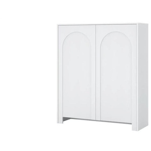 Highboard  Arsoli ¦ weiß ¦ Maße (cm): B: 100 H: 117 T: 35.0
