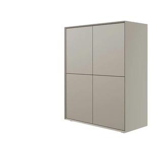 Highboard - beige - Materialmix - 100 cm - 120 cm - cm 43,0 | Möbel Kraft