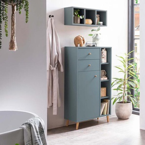 Highboard »Bjarne« - braun - Holz -