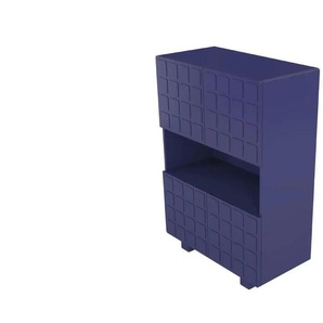 Highboard - blau - Materialmix - 84,3 cm - 120 cm | Möbel Kraft