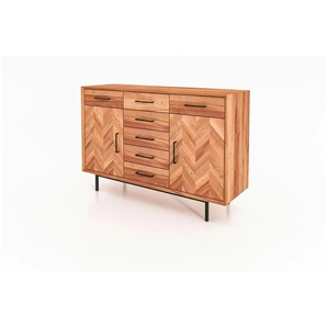 Highboard  Clara ¦ holzfarben ¦ Maße (cm): B: 144 H: 95