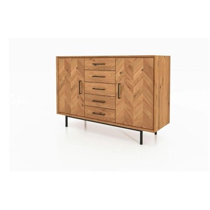Highboard  Clara ¦ holzfarben ¦ Maße (cm): B: 144 H: 95
