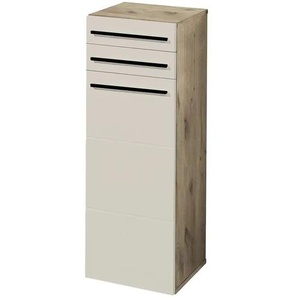uno Highboard  Glammsee ¦ mehrfarbig ¦ Maße (cm): B: 34 H: 104 T: 31.0