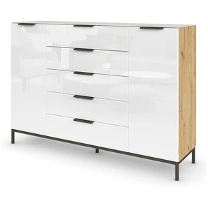 Highboard   ¦ holzfarben ¦ Maße (cm): B: 160 H: 110