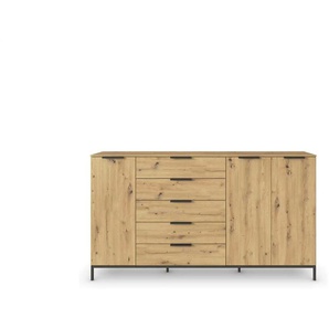 Highboard  Frome ¦ holzfarben ¦ Maße (cm): B: 199 H: 111
