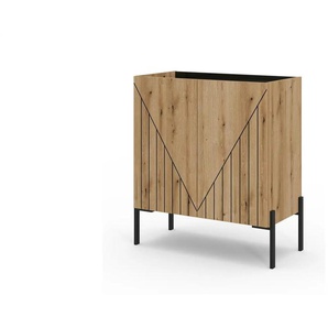 Highboard  Neo ¦ holzfarben ¦ Maße (cm): B: 80 H: 91