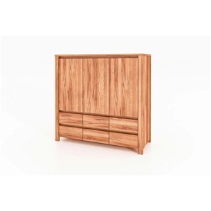 Highboard - holzfarben - Materialmix - 115 cm - 112 cm | Möbel Kraft