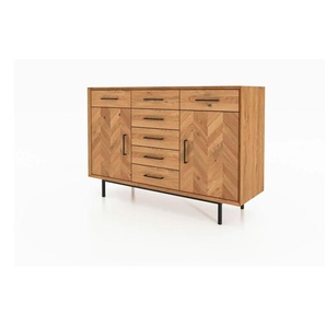 Highboard - holzfarben - Materialmix - 144 cm - 95 cm | Möbel Kraft