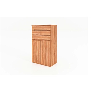 Highboard - holzfarben - Materialmix - 70 cm - 129 cm | Möbel Kraft