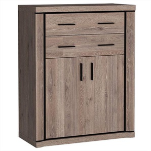 Highboard in Trüffel Eiche DUNEDIN-161