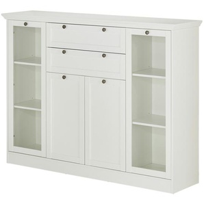 Highboard  Laurito ¦ weiß ¦ Maße (cm): B: 160 H: 120 T: 40.0