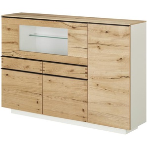 Highboard  Light Line 6 ¦ holzfarben ¦ Maße (cm): B: 176 H: 121 T: 40