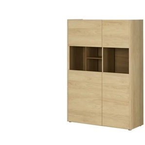 Loop your Style Highboard  Loretto ¦ Maße (cm): B: 109 H: 158 T: 42.0
