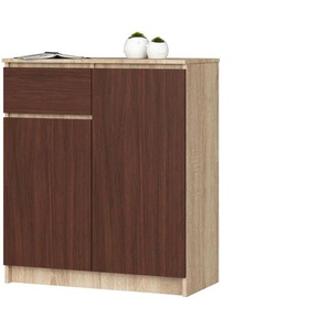 Highboard - mehrfarbig - Materialmix - 80 cm - 99 cm | Möbel Kraft