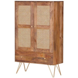 Highboard 83 x 137 x 39cm Braun